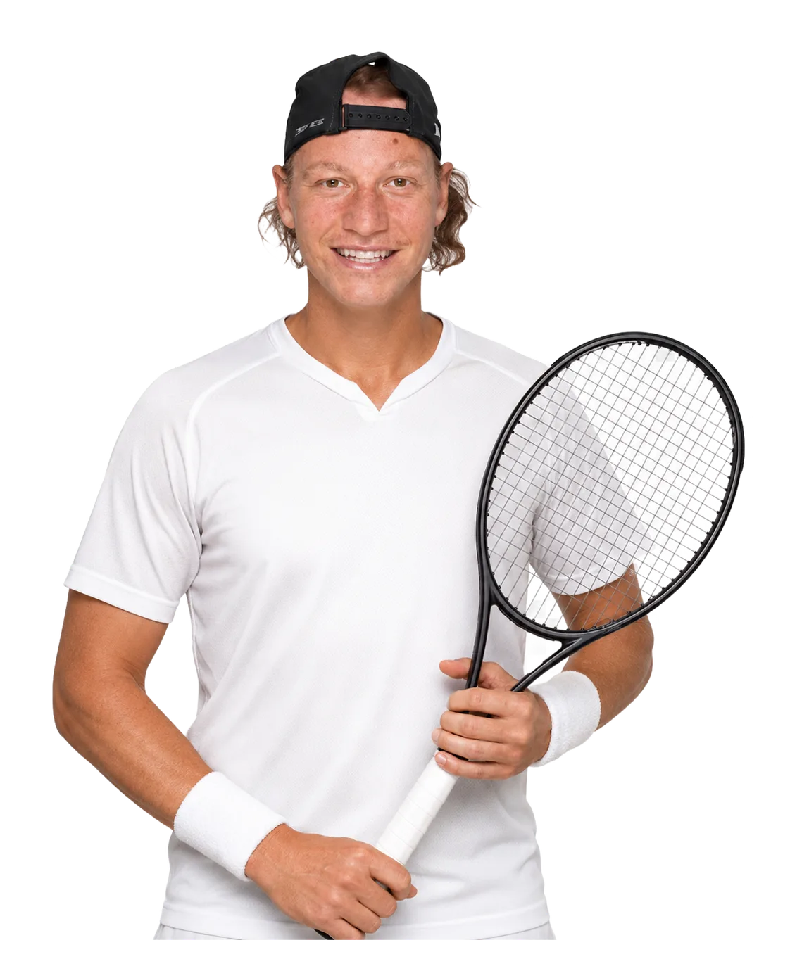 Aidan Mayo tennis player profile visual with TennisJack stats and match analysis