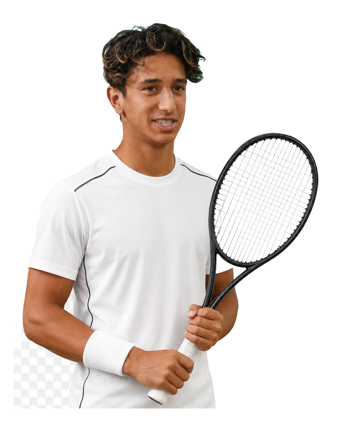 Ajeet Rai tennis player profile visual with TennisJack stats and match analysis