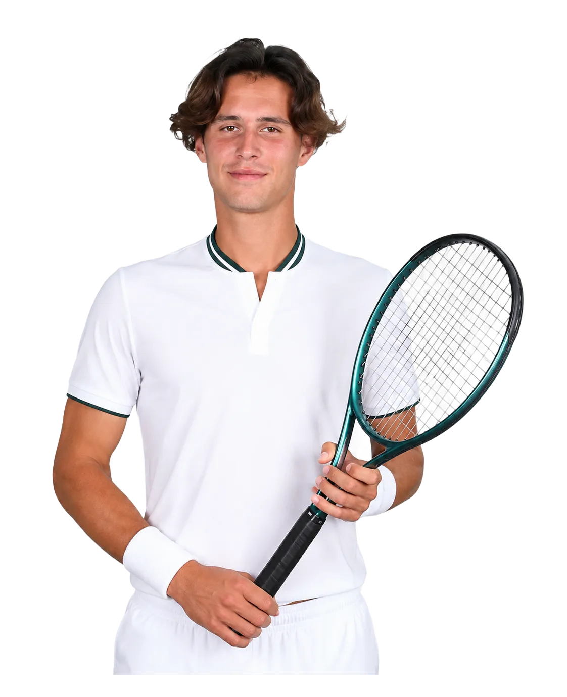 Alan Wazny tennis player profile visual with TennisJack stats and match analysis