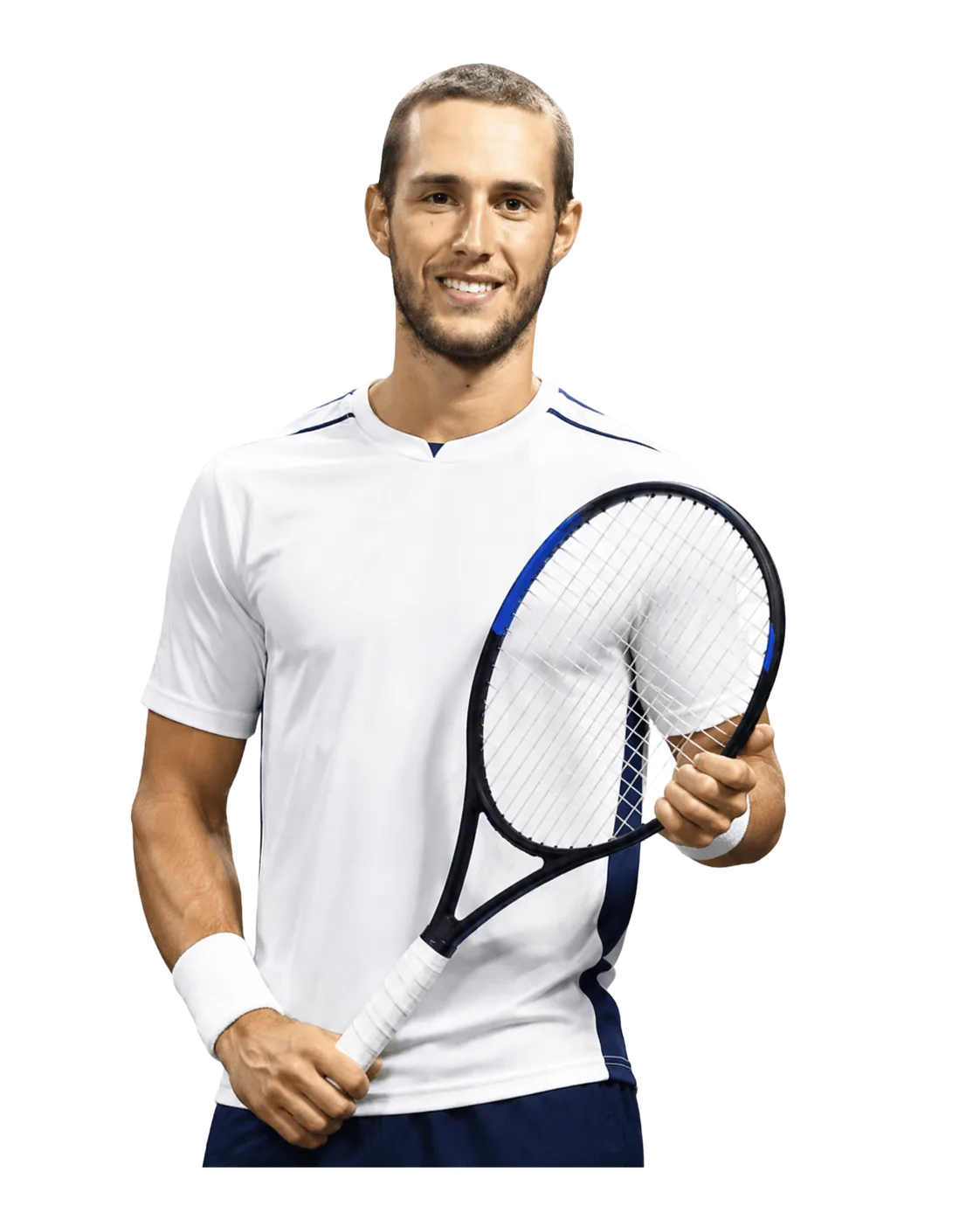 Alberto Bronzetti tennis player profile visual with TennisJack stats and match analysis