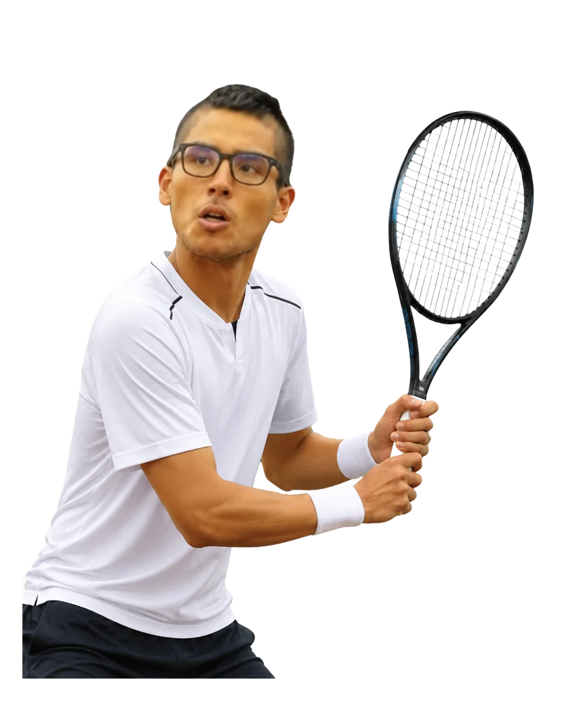 Alberto Odiseo Alvarado Berrospi tennis player profile visual with TennisJack stats and match analysis
