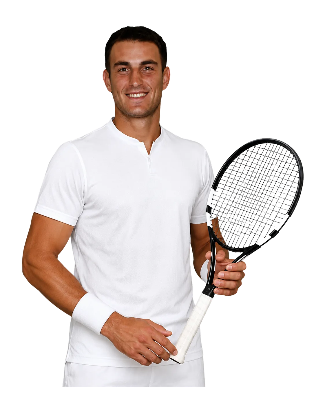 Aldin Setkic tennis player profile visual with TennisJack stats and match analysis