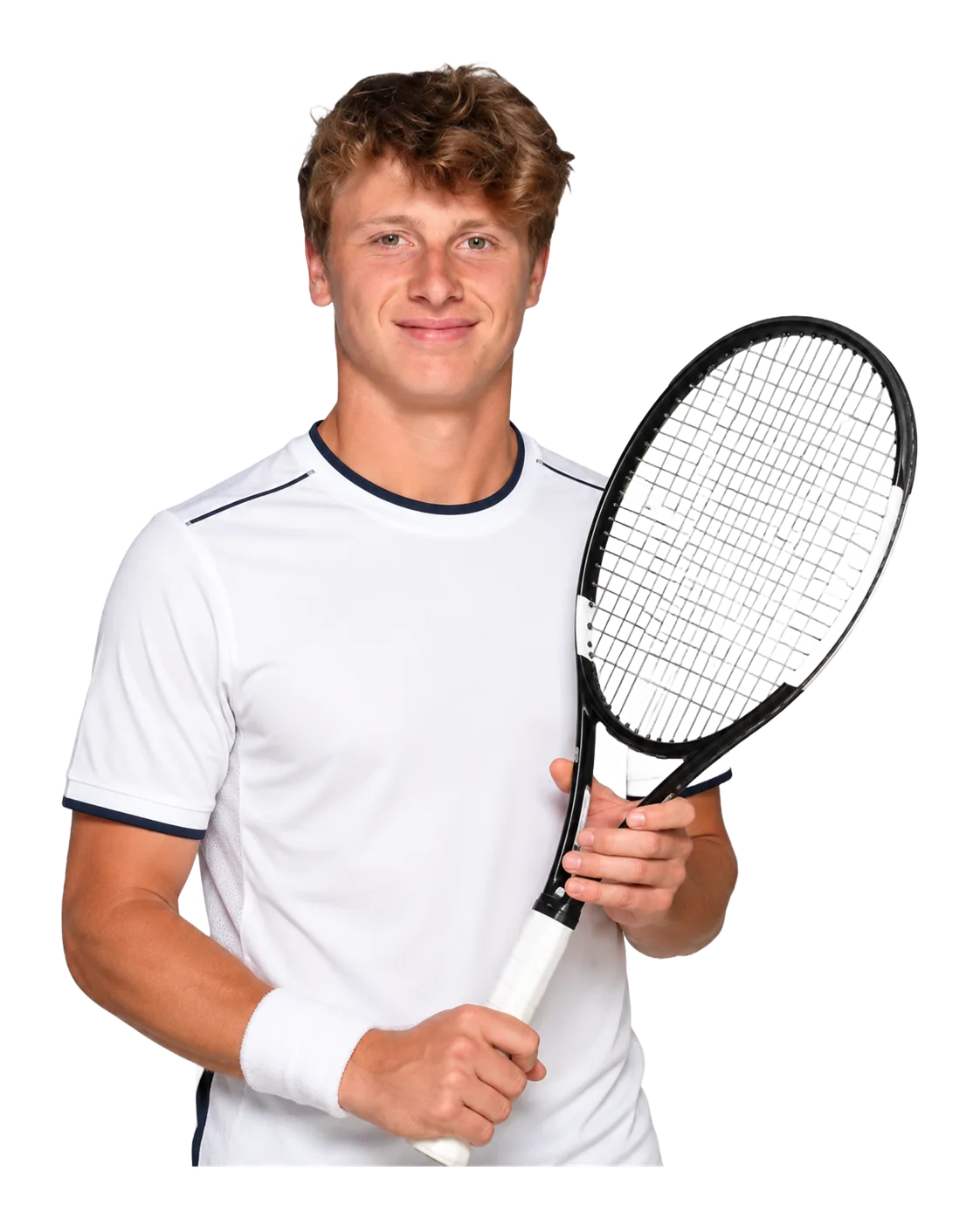 Alessio Basile tennis player profile visual with TennisJack stats and match analysis