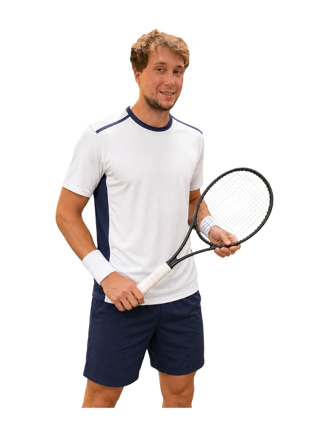 Alexey Aleshchev tennis player profile visual with TennisJack stats and match analysis