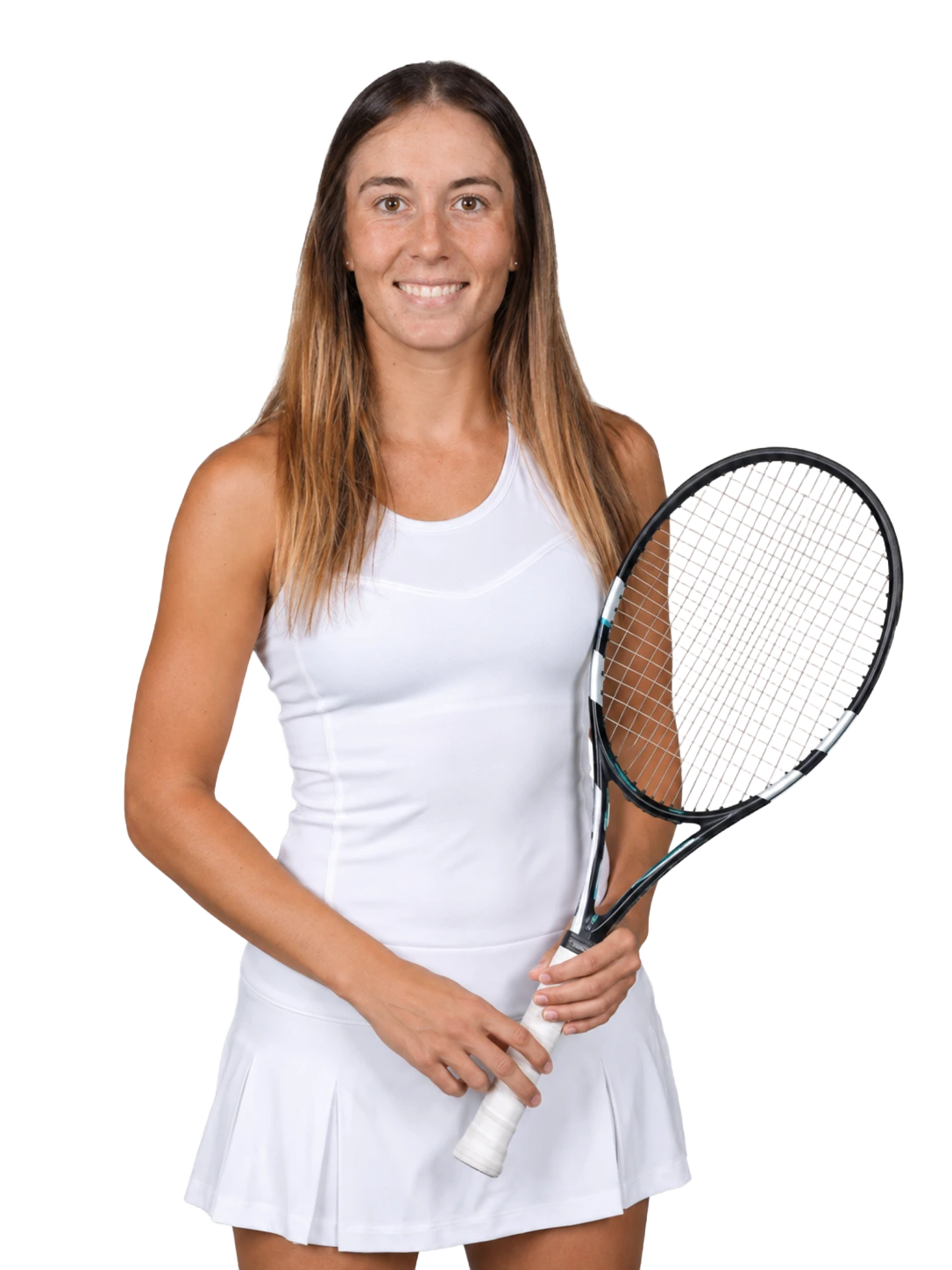 Alicia Herrero Linana tennis player profile visual with TennisJack stats and match analysis