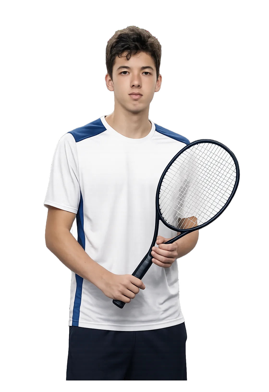 Amir Milushev tennis player profile visual with TennisJack stats and match analysis