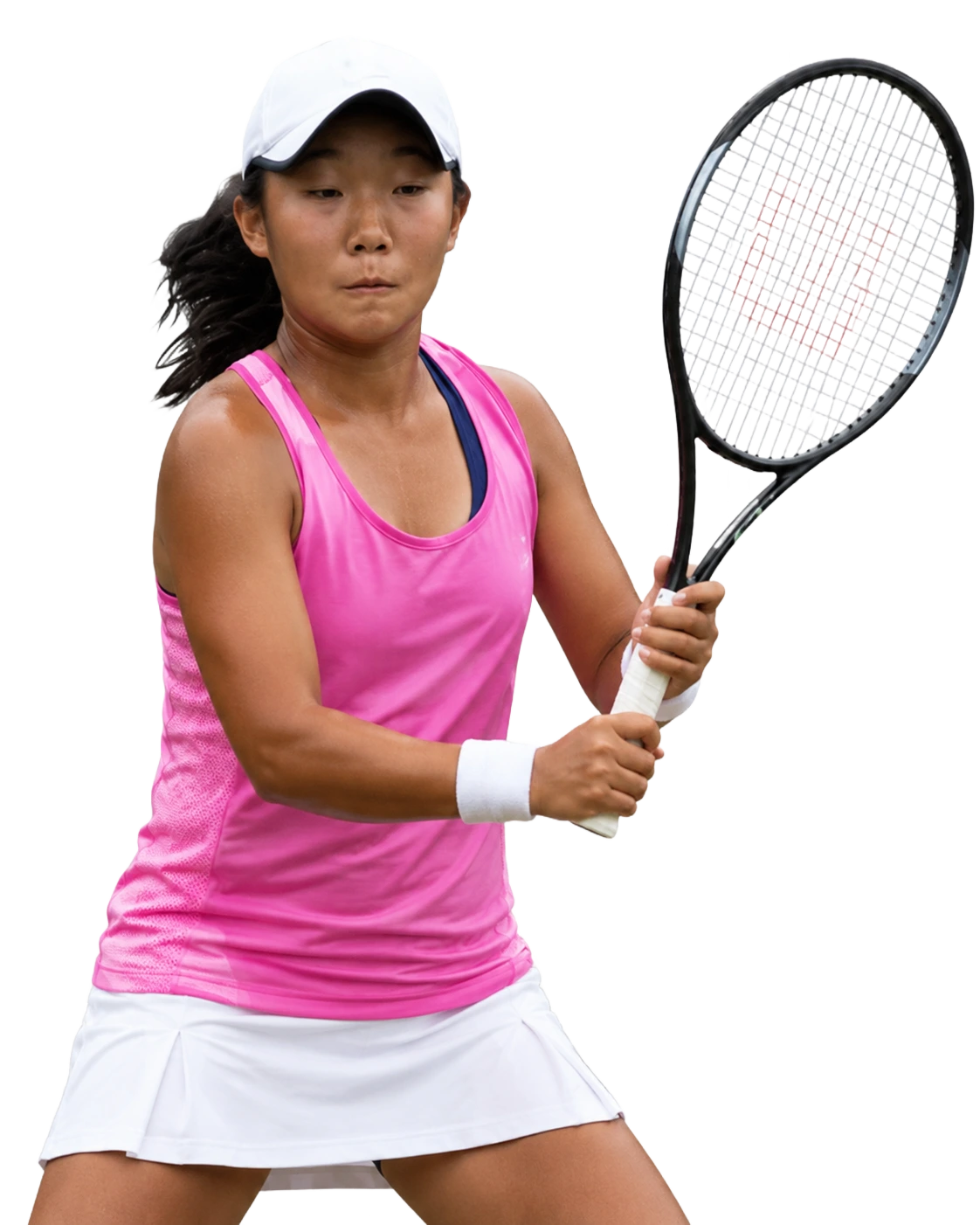 Amy Zhu tennis player profile visual with TennisJack stats and match analysis
