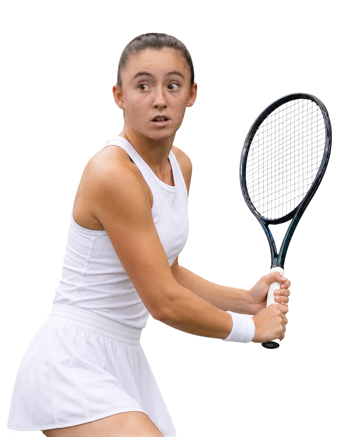 Ana Grubor tennis player profile visual with TennisJack stats and match analysis