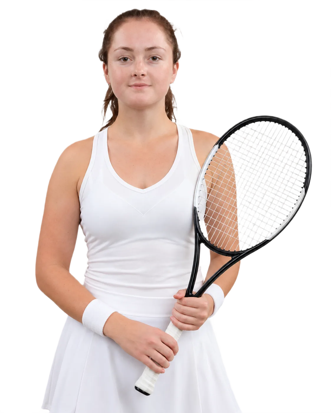 Portrait of Anastasiya Lopata, tennis player