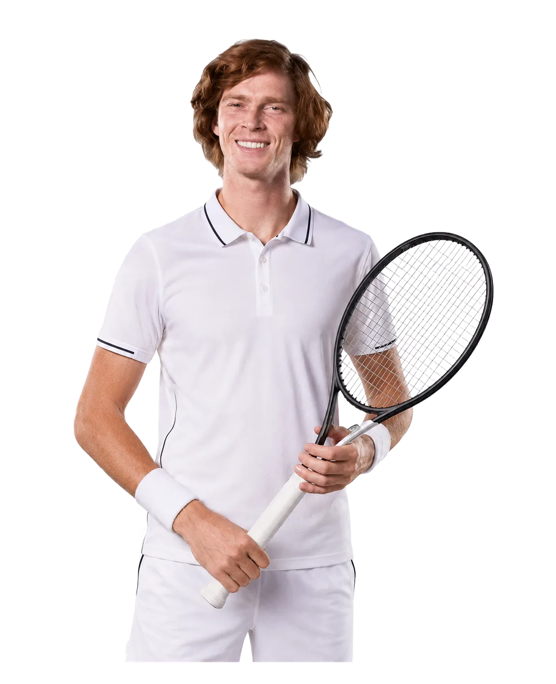 Andrey Rublev tennis player profile visual with TennisJack stats and match analysis