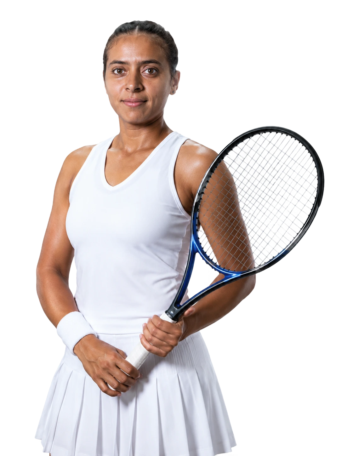 Ankita Raina tennis player profile visual with TennisJack stats and match analysis
