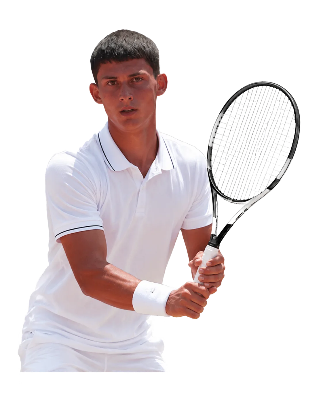 Antoine Ghibaudo tennis player profile visual with TennisJack stats and match analysis