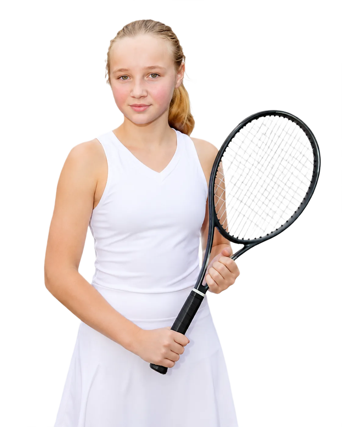 Portrait of Antonina Sushkova, tennis player
