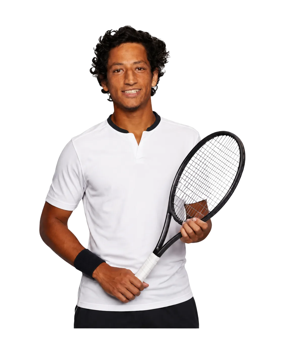 Arklon Huertas del Pino tennis player profile visual with TennisJack stats and match analysis