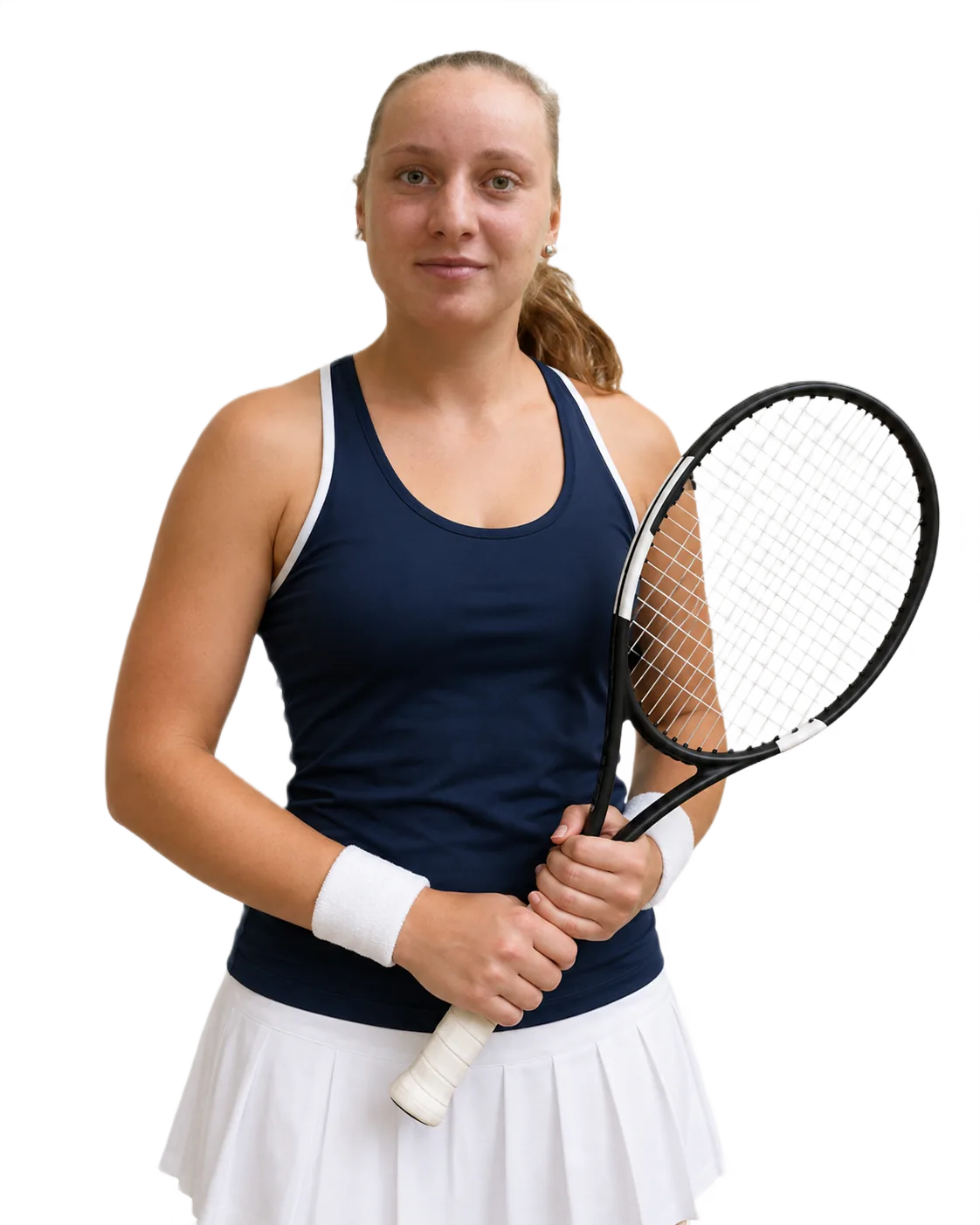 Portrait of Arlinda Rushiti, tennis player