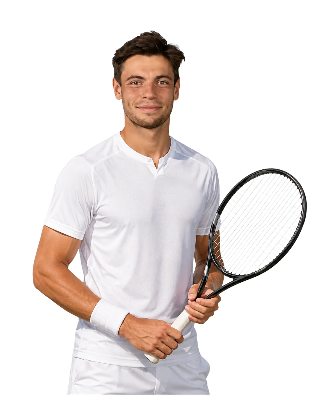Arthur Gea tennis player profile visual with TennisJack stats and match analysis