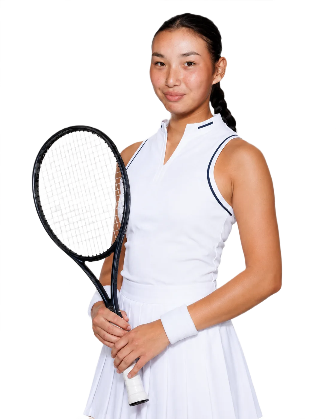 Portrait of Aruzhan Sagandikova, tennis player