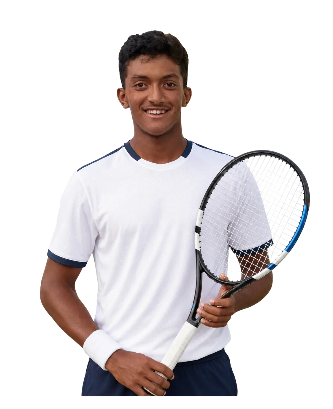 Aryan Lakshmanan tennis player profile visual with TennisJack stats and match analysis