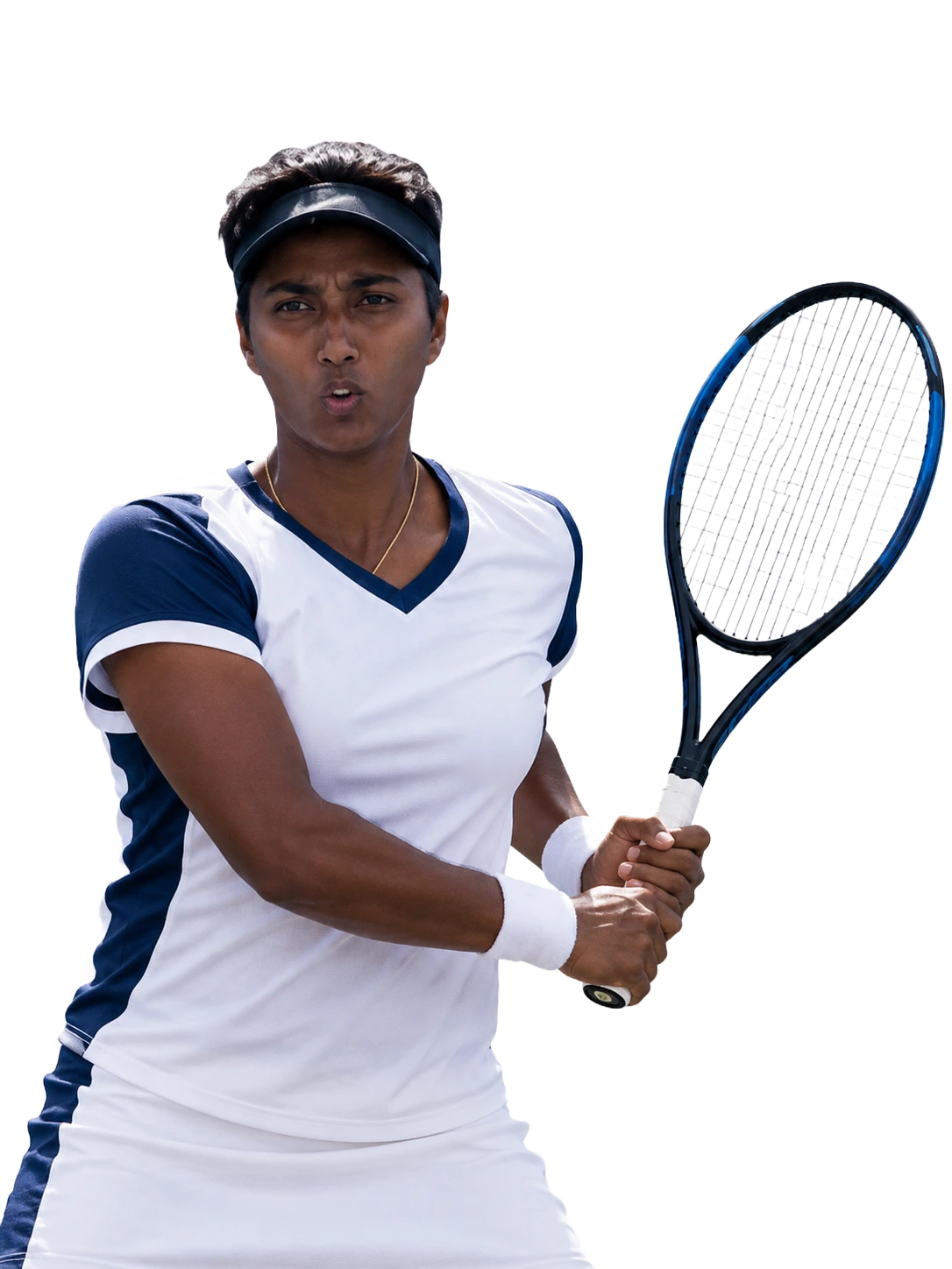 Ashmitha Easwaramurthi tennis player profile visual with TennisJack stats and match analysis