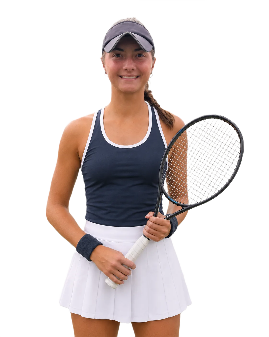 Portrait of Ava Rodriguez, tennis player