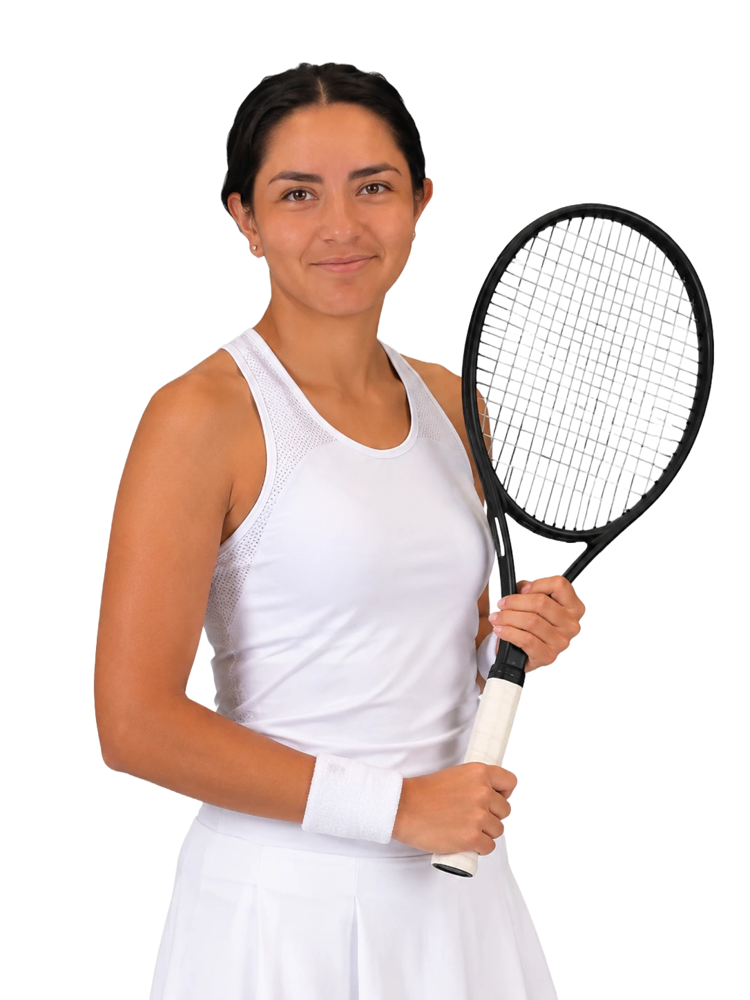 Belle Thompson tennis player profile visual with TennisJack stats and match analysis