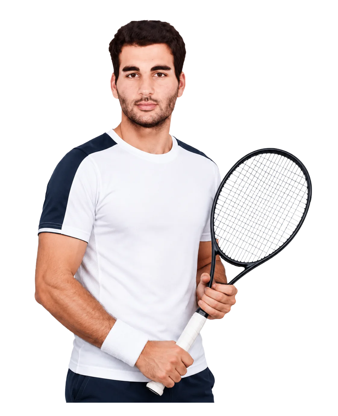 Benjamin Hassan tennis player profile visual with TennisJack stats and match analysis