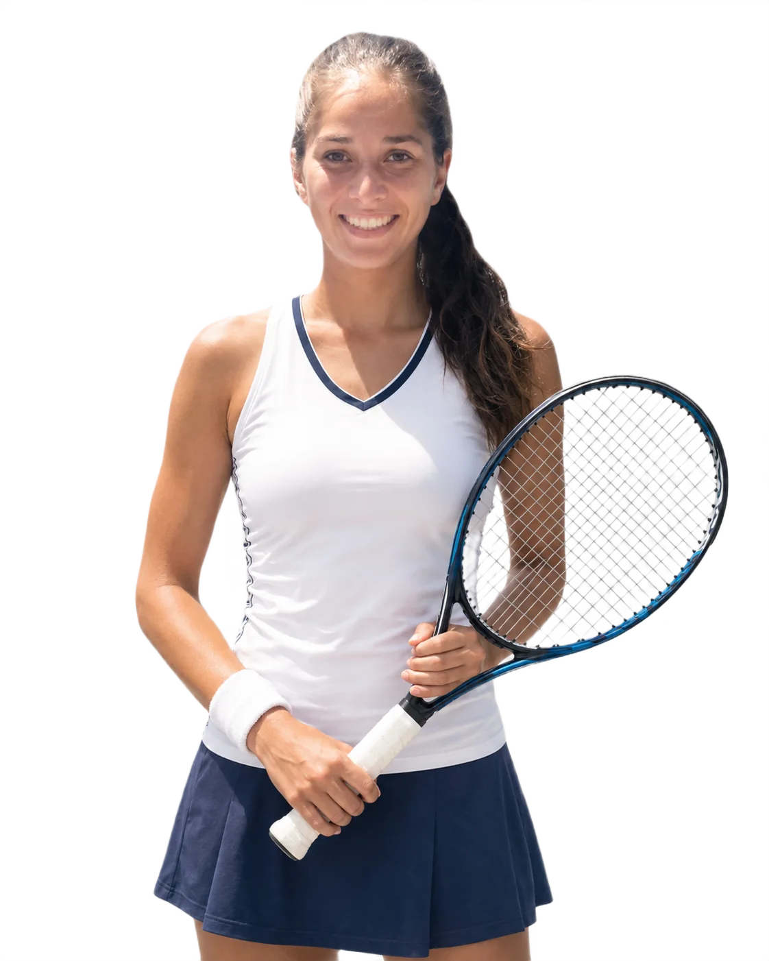 Portrait of Bernarda Pera, tennis player