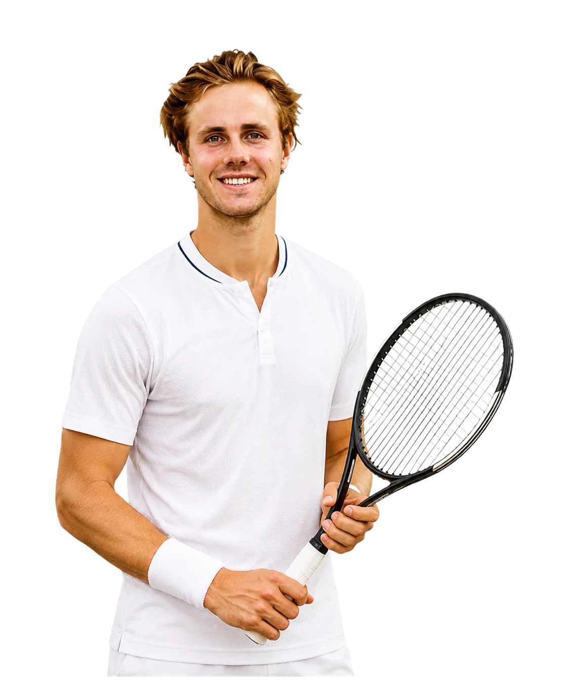 Blake Ellis tennis player profile visual with TennisJack stats and match analysis