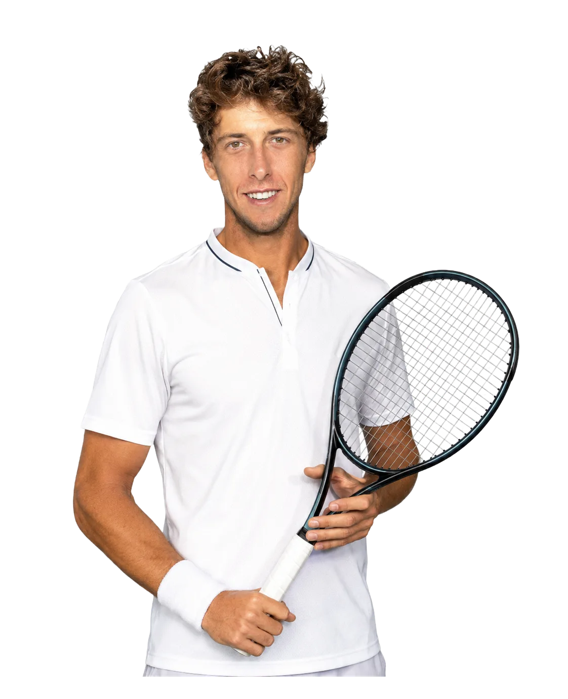 Brandon Holt tennis player profile visual with TennisJack stats and match analysis