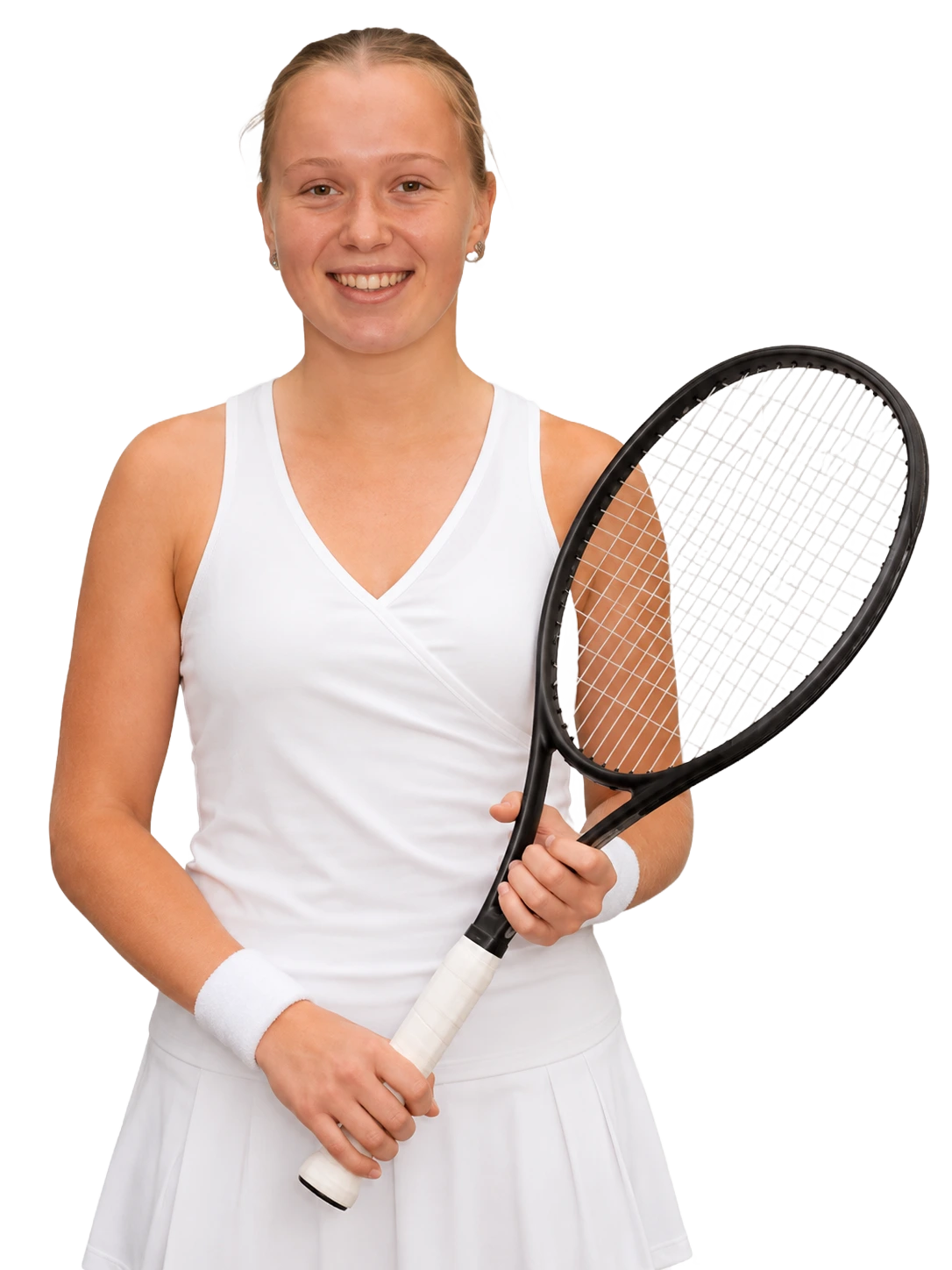 Britt Du Pree tennis player profile visual with TennisJack stats and match analysis