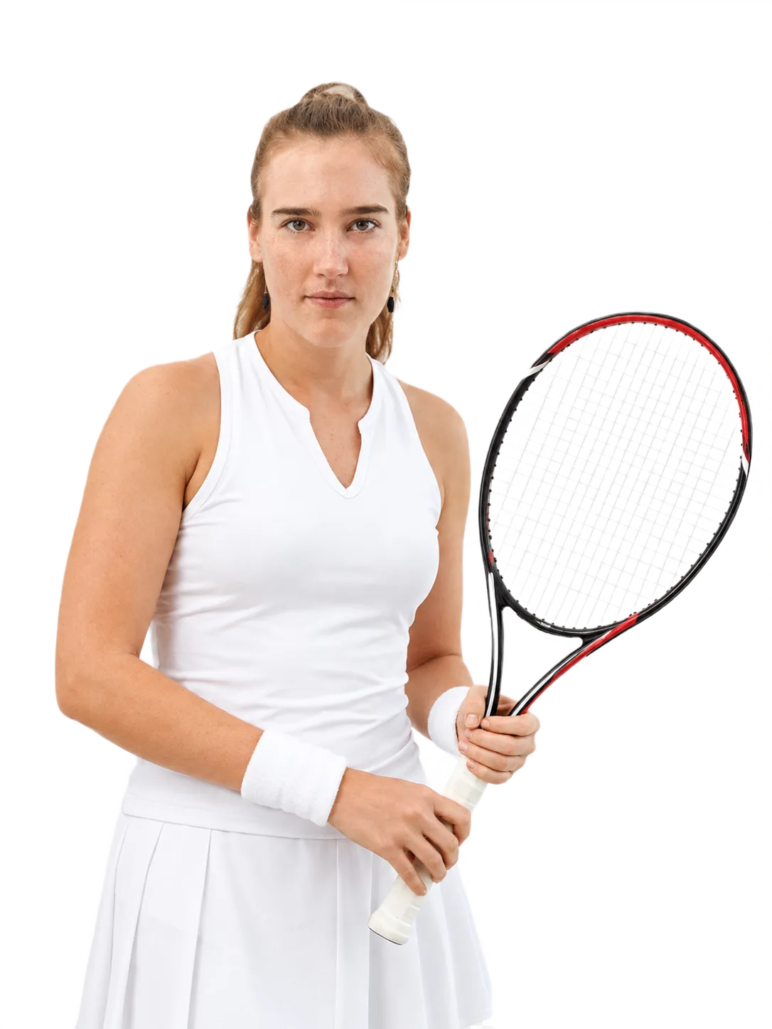 Portrait of Bunyawi Thamchaiwat, tennis player