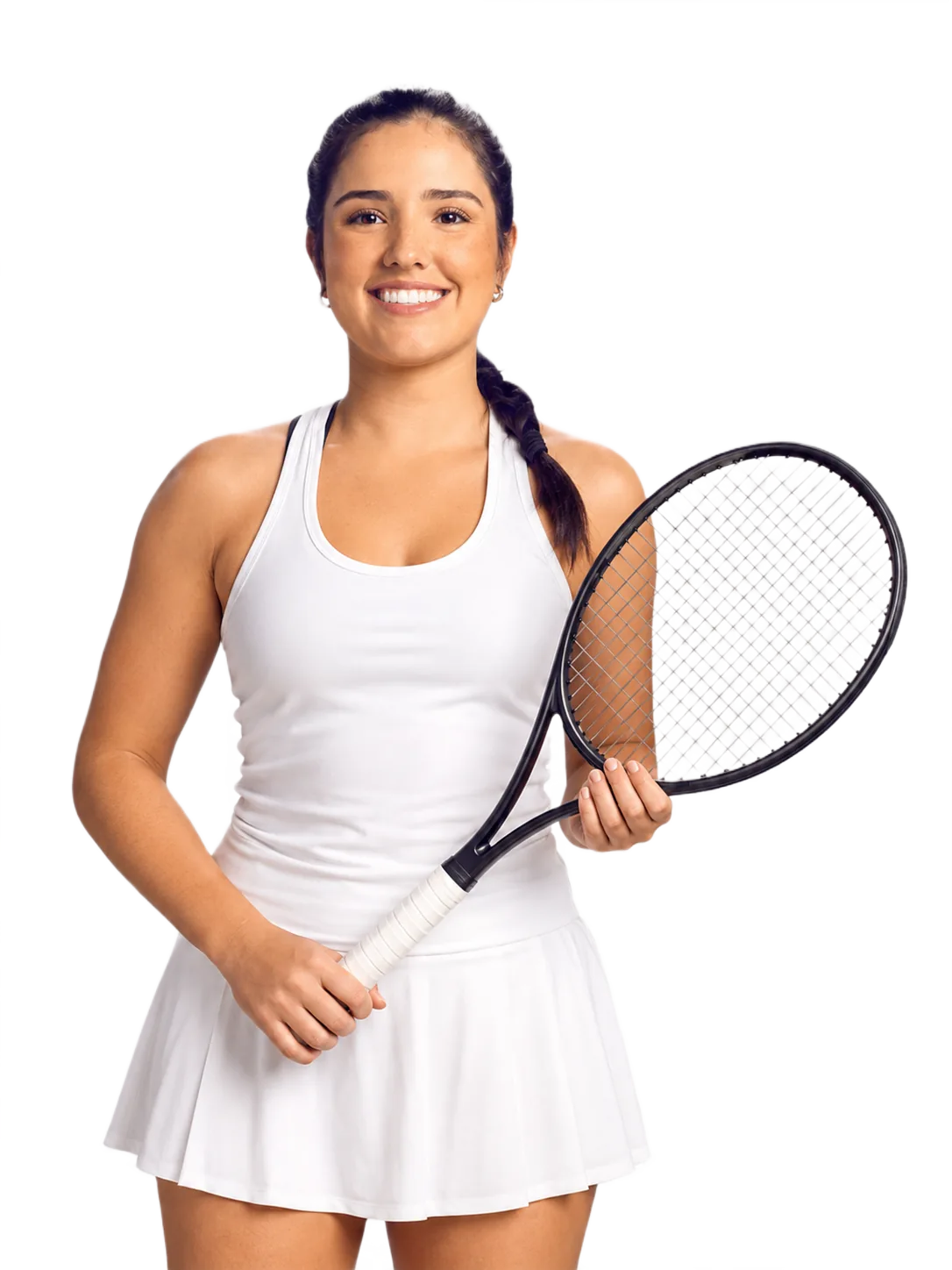 Portrait of Carla Tomai, tennis player