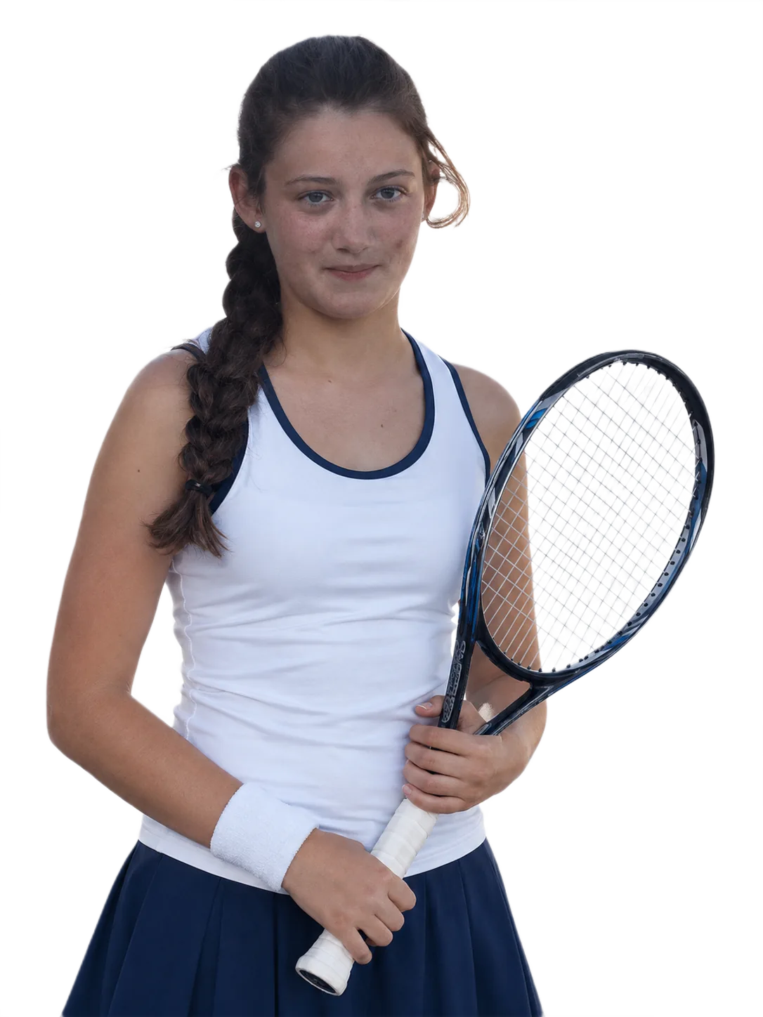 Portrait of Caroline Garcia, tennis player