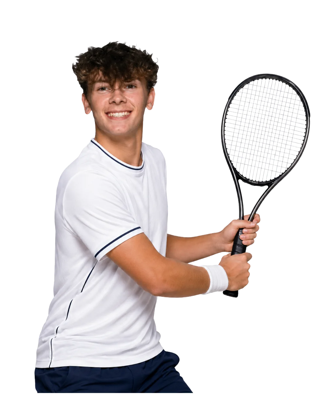 Charlie Robertson tennis player profile visual with TennisJack stats and match analysis