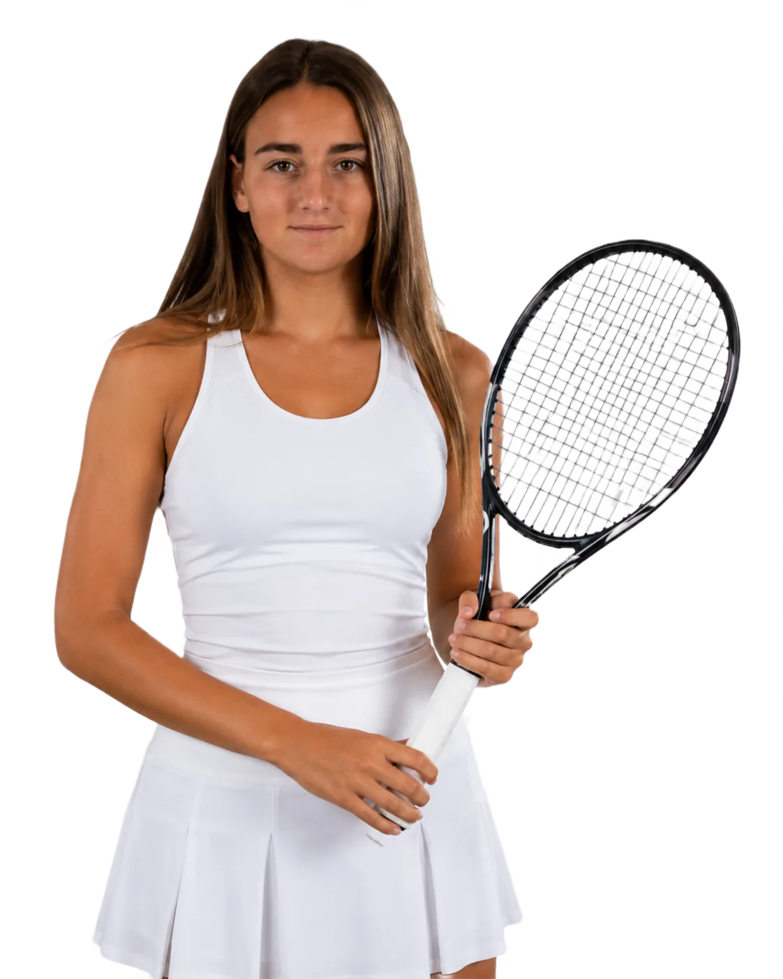 Portrait of Charo Esquiva Banuls, tennis player