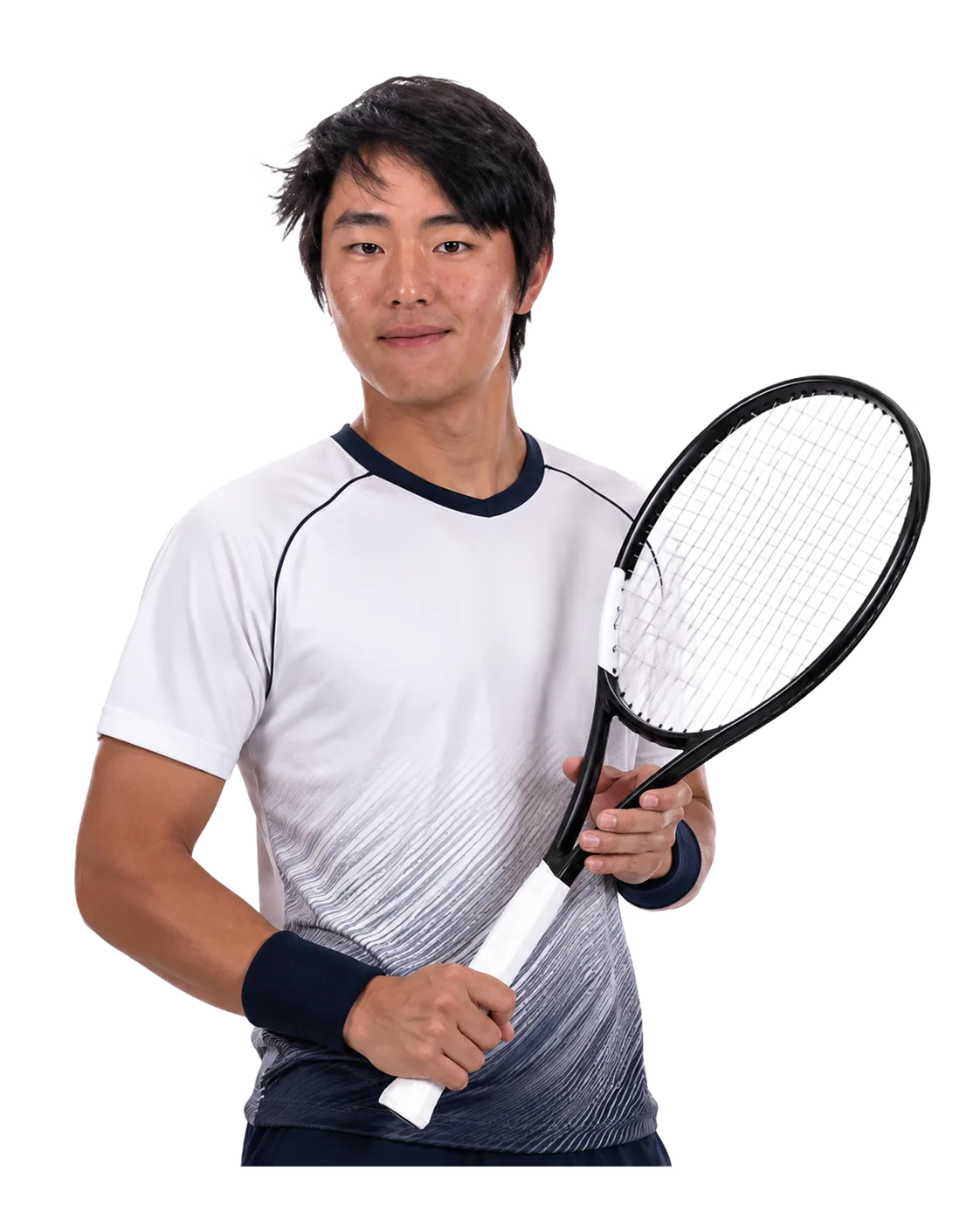 Chen Dong tennis player profile visual with TennisJack stats and match analysis