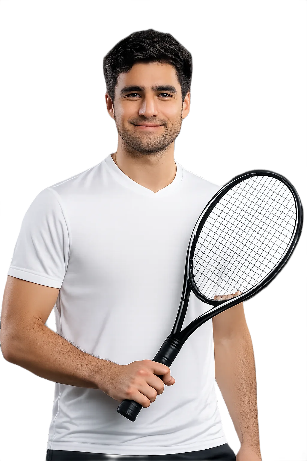Portrait of Christopher Papa, tennis player
