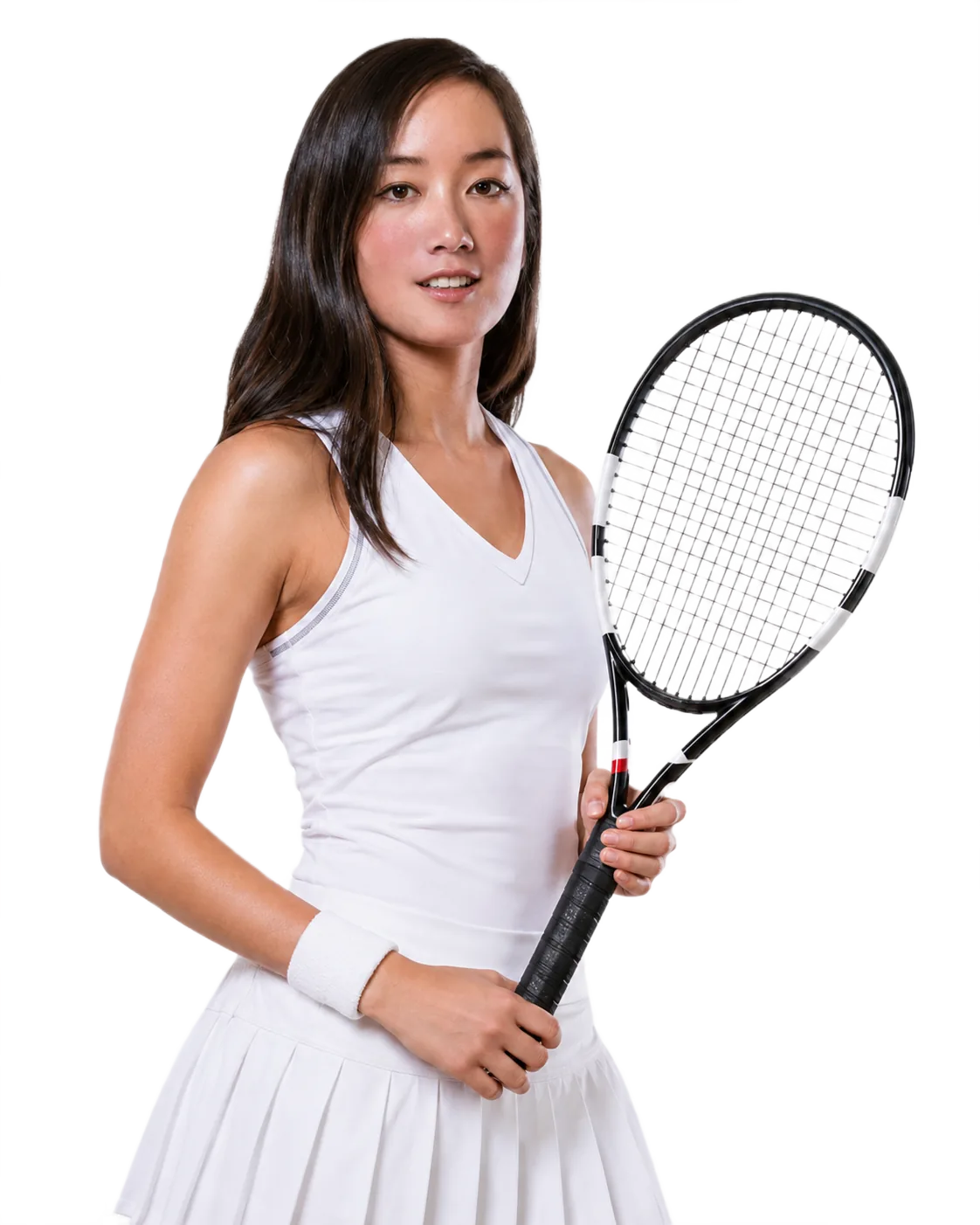 Portrait of Chrystal Lopez, tennis player