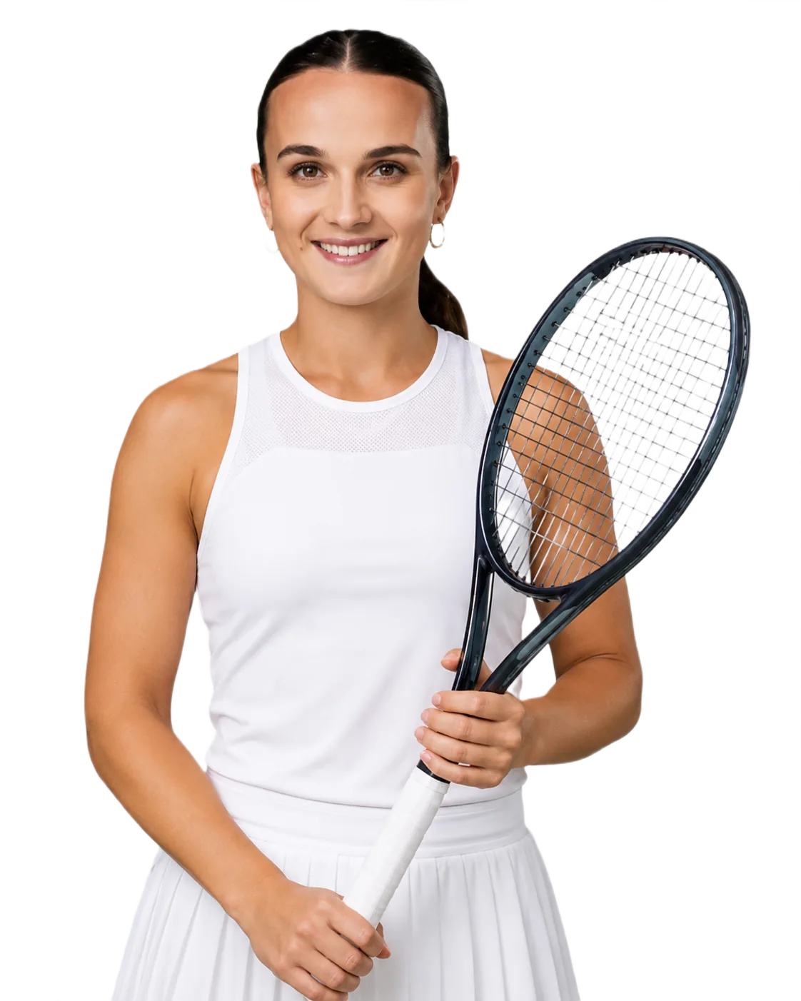 Portrait of Clara Burel, tennis player