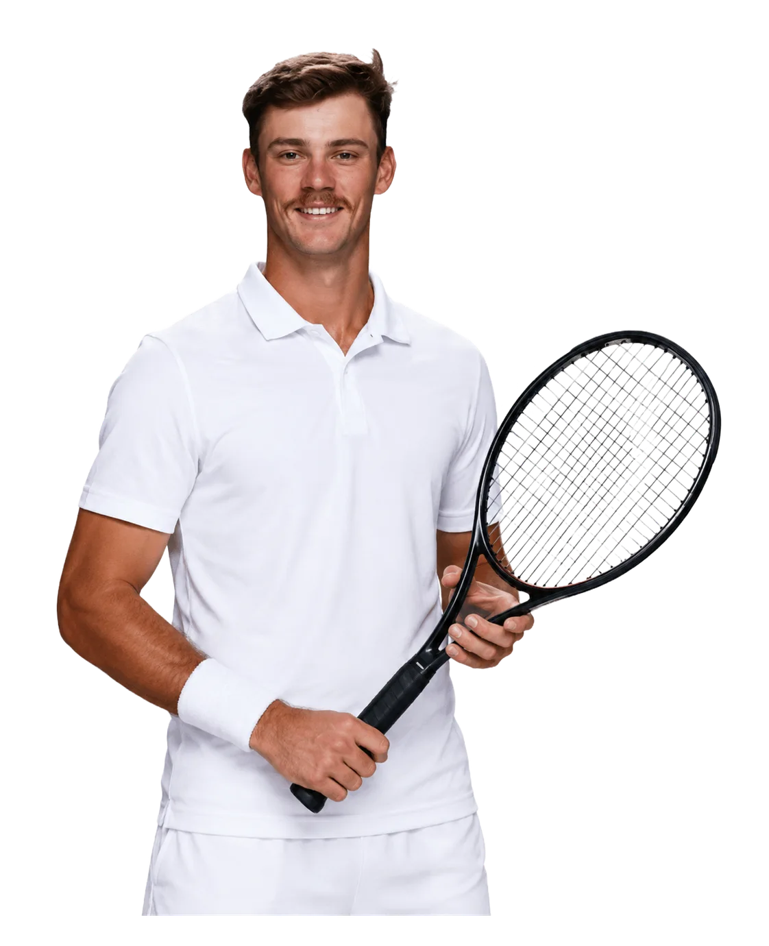 Colton Smith tennis player profile visual with TennisJack stats and match analysis