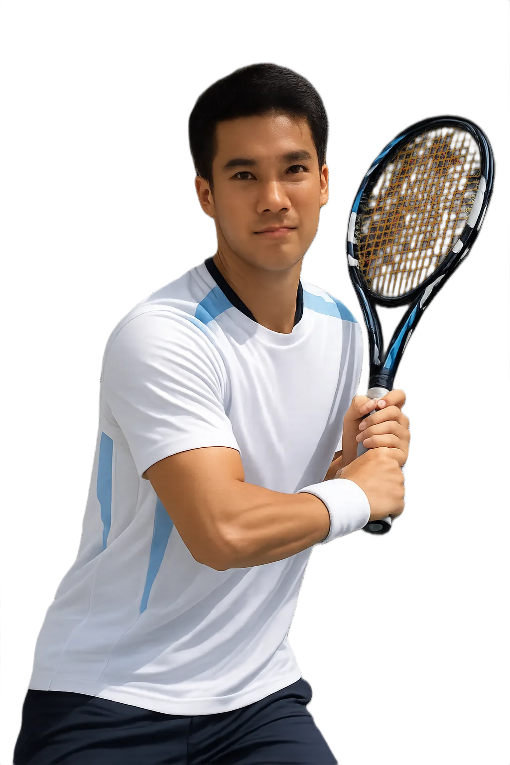 Portrait of Congsup Congcar, tennis player