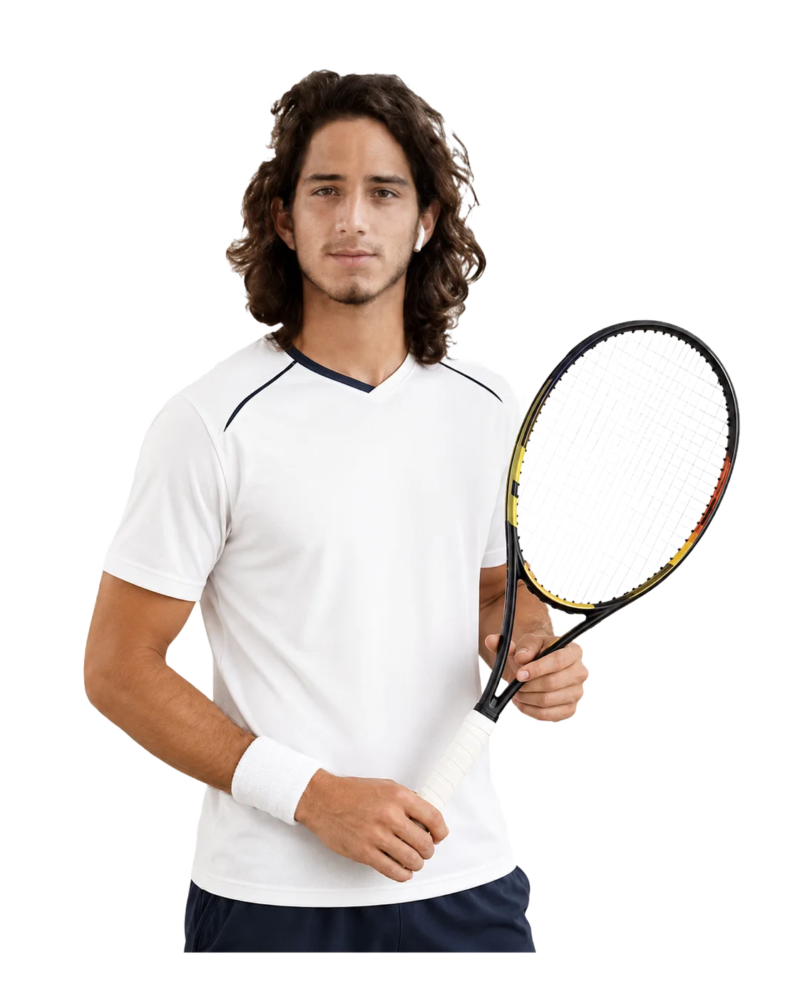 Conner Huertas Del Pino tennis player profile visual with TennisJack stats and match analysis