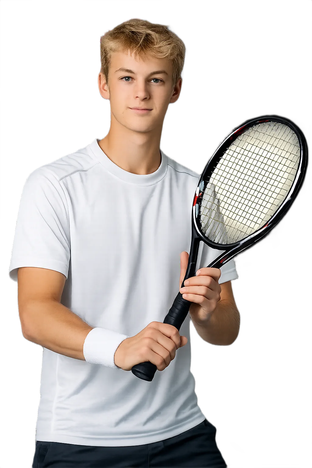 Portrait of Cooper Williams, tennis player