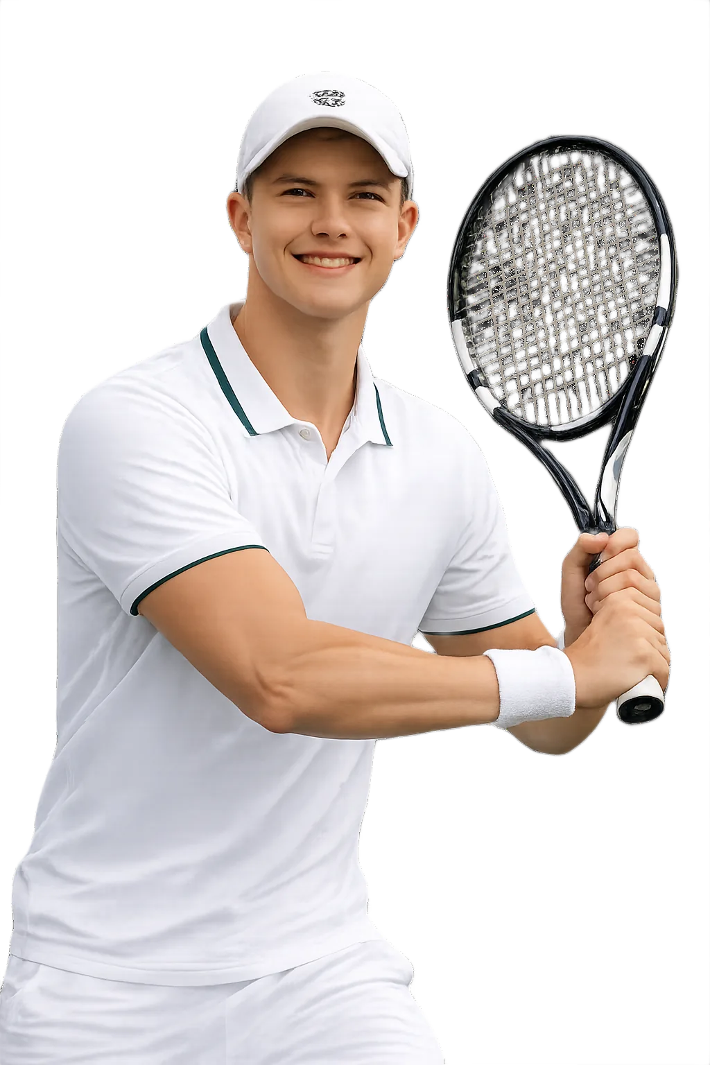 Portrait of Cooper Woestendick, tennis player