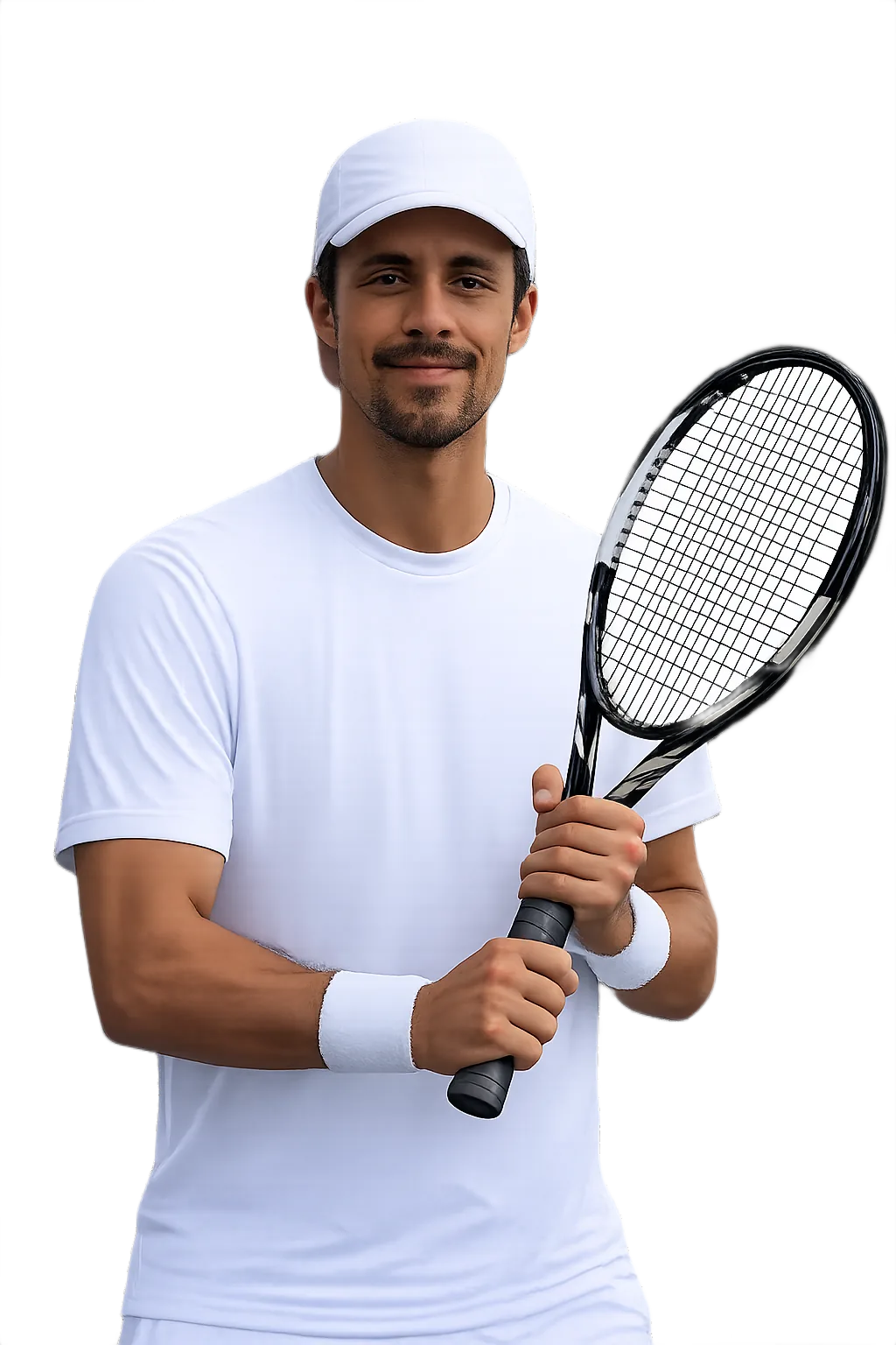 Portrait of Cristian Rodriguez, tennis player