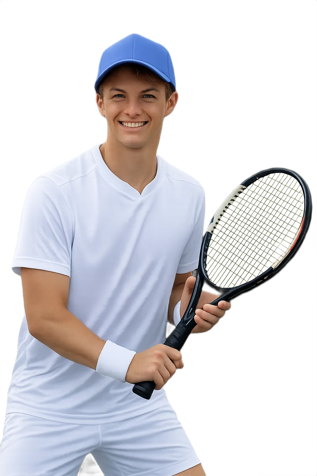 Portrait of Daniel Bagnolini, tennis player