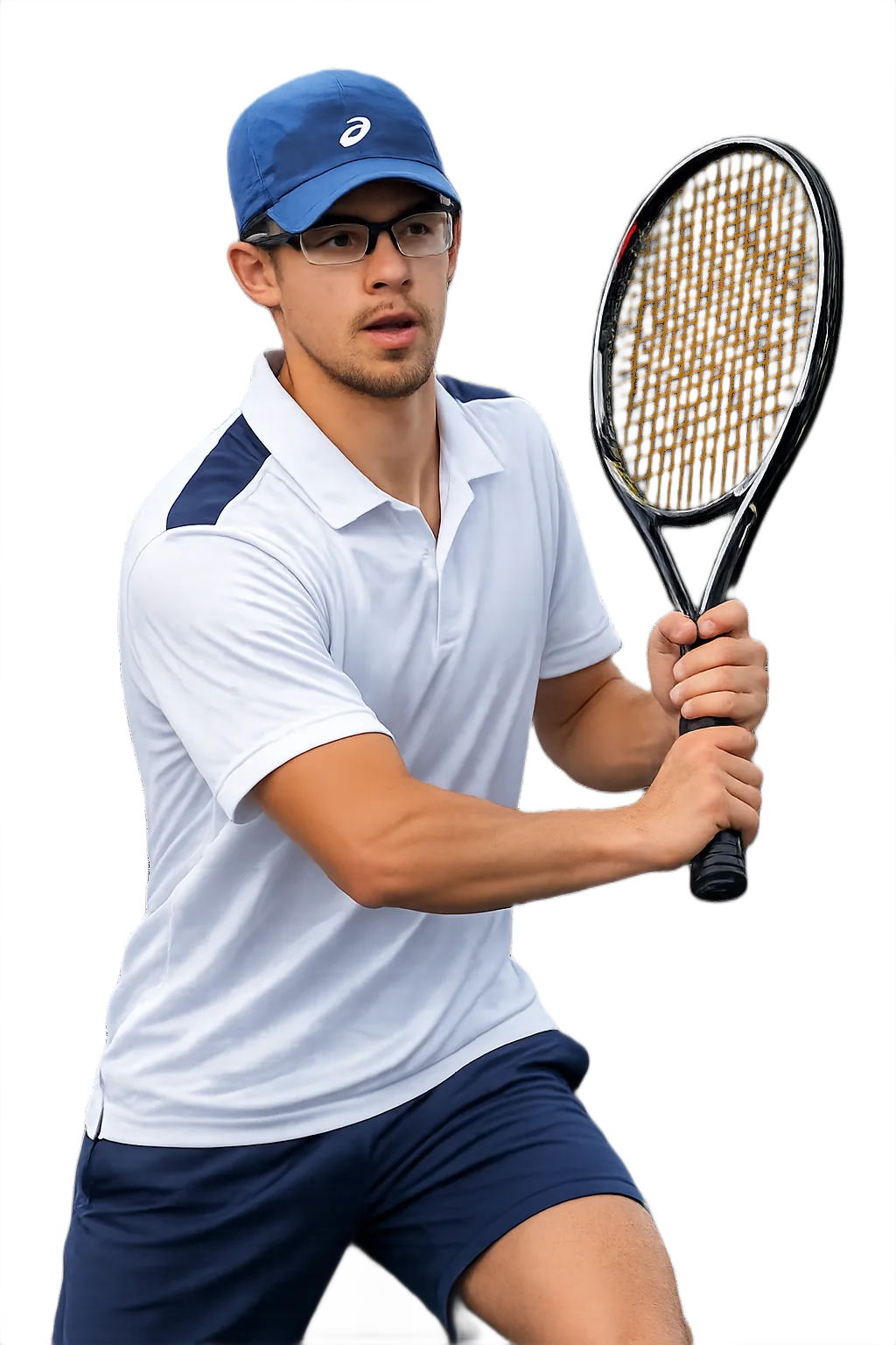 Portrait of Daniel Batista, tennis player