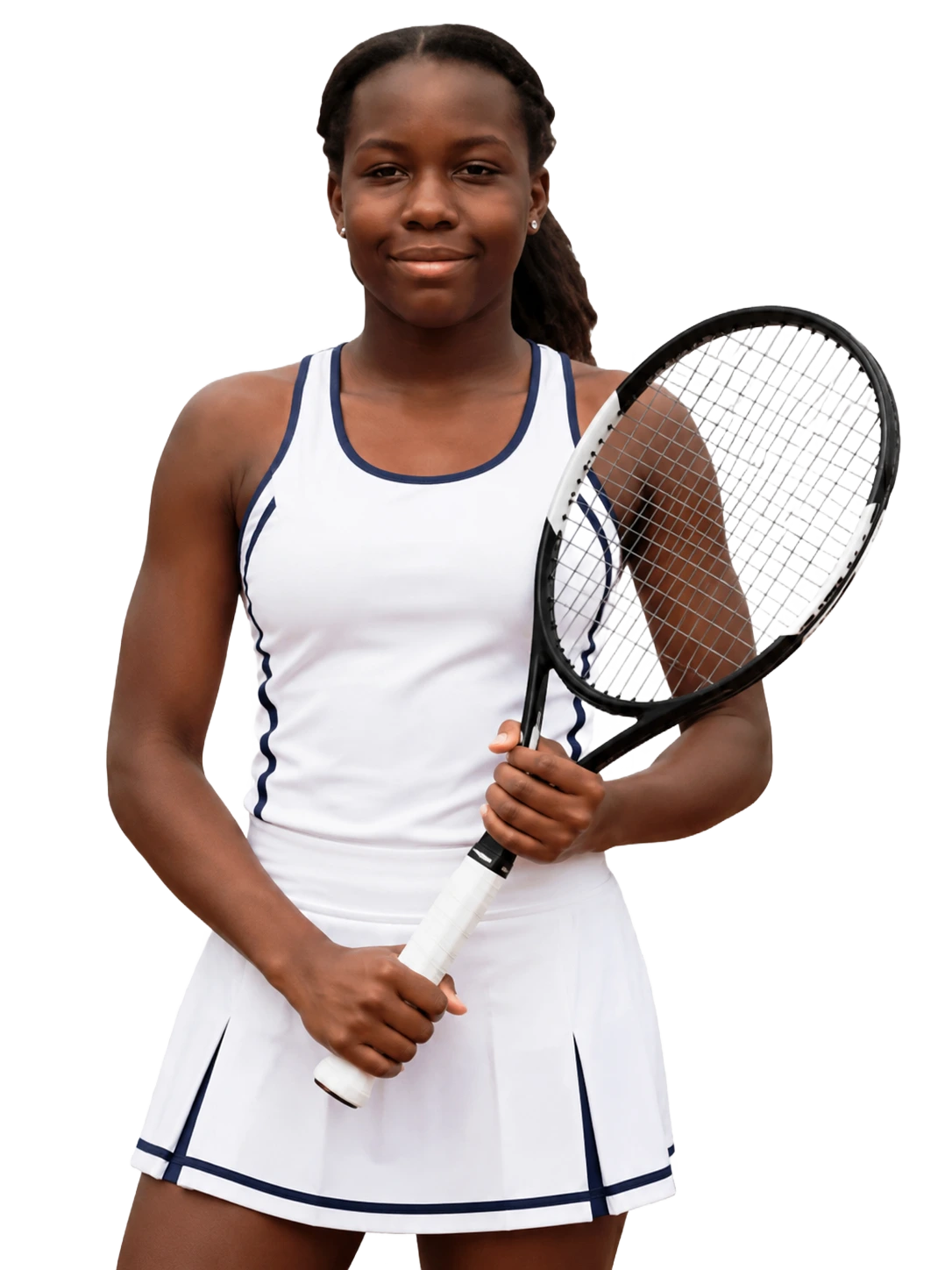 Daphnee Mpetshi Perricard tennis player profile visual with TennisJack stats and match analysis