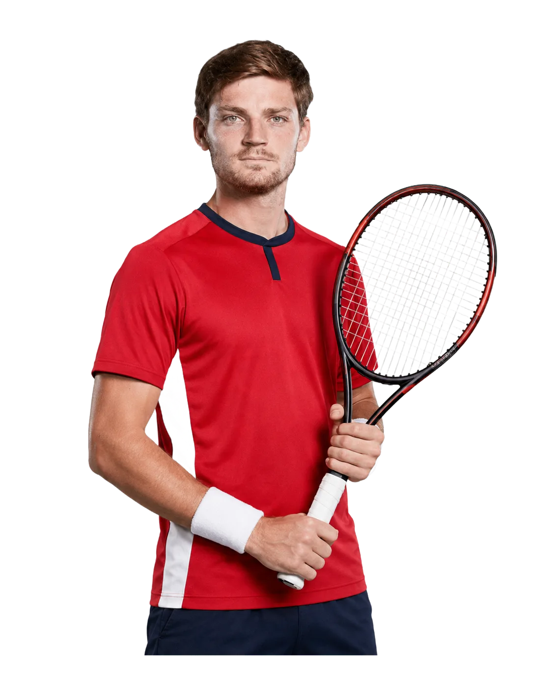 David Goffin tennis player profile visual with TennisJack stats and match analysis
