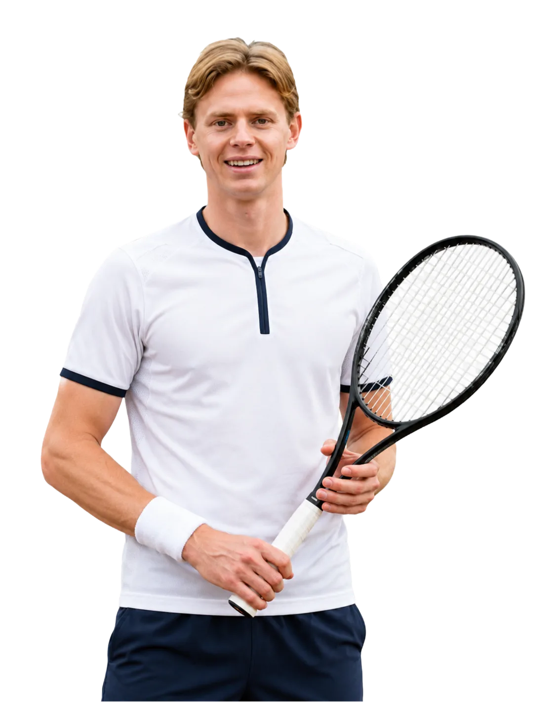 Dax Donders tennis player profile visual with TennisJack stats and match analysis